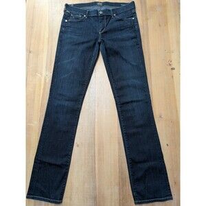 Citizens of Humanity Ava Low Rise Straight Leg Jeans Womens Size 30 Dark Blue